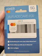 Aufladecard mastercard gebraucht kaufen  Wuppertal