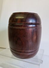 Pote vintage em forma de barril de cerveja baquelite com tampa. comprar usado  Enviando para Brazil