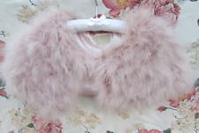 Pink feather bridal for sale  DAVENTRY