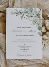 Personalised wedding invitatio for sale  HARTLEPOOL