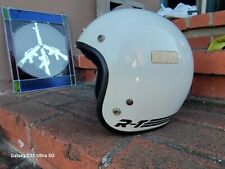 BELL R-T VINTAGE RACING MOTORCYCLE HELMET MADE IN USA 1981 WHITE RT size 7 5/6, used for sale  Shipping to South Africa