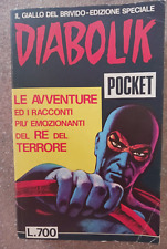 Diabolik pocket. supplemento usato  Rimini