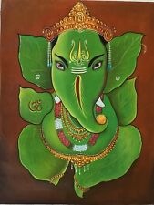 Leaf ganesh painting for sale  Shipping to Canada