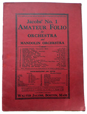 Jacob amateur folio for sale  Waterford Works