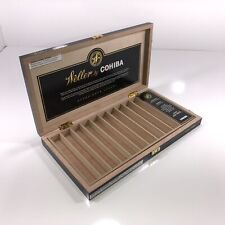 Caja de cigarros de madera vacía Cohiba Weller 2022 14,5x7,75x1,75 segunda mano  Embacar hacia Argentina