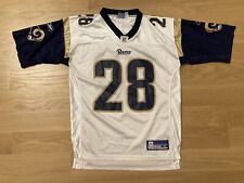 Camiseta Marshall Faulk #28 St. Louis Rams Reebok On Field NFL média M, usado comprar usado  Enviando para Brazil