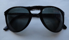 Óculos de sol Persol Steve McQueen 714SM - Lentes polarizadas preto/cinza, usado comprar usado  Enviando para Brazil
