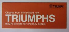Triumph range orig for sale  UK