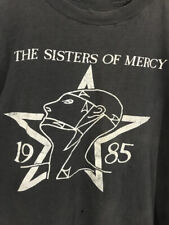 Käytetty, Vintage 1985 The Sisters of Mercy Black Unisex Cotton T-Shirt S-234XL AA925 myynnissä  Leverans till Finland