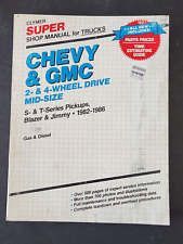 Usado, Chevy e GMC unidade de duas e quatro rodas tamanho médio: Clymer Pub. 1ª edição 1986 comprar usado  Enviando para Brazil