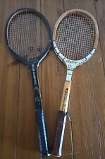 RAWLINGS JOHN NEWCOMBE COURT KING & BIG NEWK WOOD TENNIS RACQUET ANTIQUE DISPLAY for sale  Shipping to South Africa