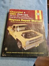 Chevrolet Pick-Ups 1967-1987 Haynes Owners Workshop Manual VGC 2WD 4WD 6 V6 V8 for sale  Shipping to South Africa