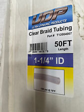 Usado, NOVO tubo de PVC Master Plumber, transparente, 1,25 ID x 1,75 pol. OD **FRETE GRÁTIS** comprar usado  Enviando para Brazil