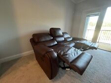 3 seat leather couch for sale  Greensboro