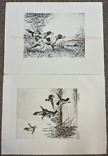 Signed etchings richard for sale  Schenectady