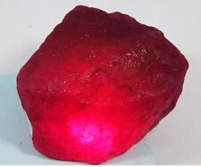 Piedra preciosa suelta de rubí rojo rubí con certificación áspera de tierra natural extraída de 585,10 quilates, usado segunda mano  Embacar hacia Argentina
