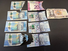 Damaged scottish banknotes for sale  POOLE