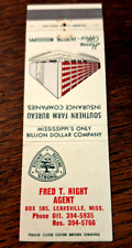 Vintage matchbook southern for sale  Auburn