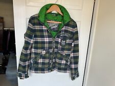 Womens superdry flannel for sale  FAREHAM