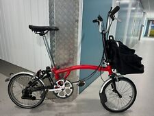 Brompton m6l red d'occasion  Expédié en Belgium