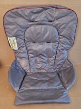 Used, Graco Tablefit High Chair Replacement Padded Seat Cushion Gray with Red Trim for sale  Shipping to South Africa