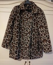 Leopard print coat for sale  LEEDS