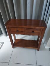 dark table wooden side for sale  LICHFIELD