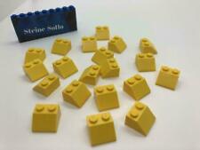Lego (c) 20x dachówka 45 stopni 2x2 żółta - nachylenie 45 2 x 2 - 3039 - żółta na sprzedaż  Wysyłka do Poland