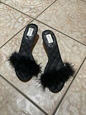 Senza feather slippers for sale  CLITHEROE