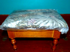 Tapestry footstool wood for sale  San Dimas