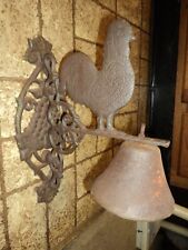rooster cast iron bell for sale  Humble