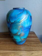 Superbe vase bleu d'occasion  Rochefort