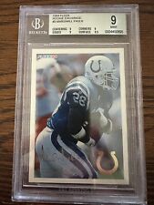 1994 Fleer Rookie Exchange #3 Marshall Faulk, BGS Mint 9 for sale  Shipping to South Africa