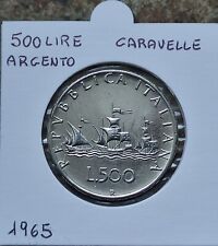 1965 500 argento lire usato  Vische