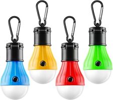 Lâmpada de barraca portátil luz LED luz de emergência para acampamento caminhadas pesca, pacote com 4 comprar usado  Enviando para Brazil