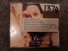 Rare Alanis Morissette That I Would Be Good Promo CD Single comprar usado  Enviando para Brazil