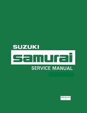 Usado, Suzuki Samurai 1985-1995 manual de mantenimiento/servicio (inglés) segunda mano  Embacar hacia Argentina