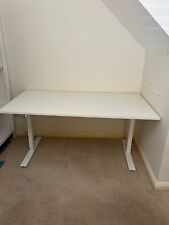 Desk white ikea for sale  SOUTHEND-ON-SEA