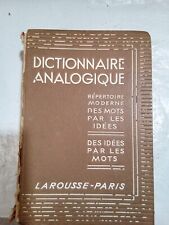 Dictionnaire analogique larous d'occasion  Expédié en Belgium