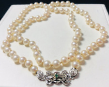 Perlenkette perlen weiß gebraucht kaufen  Linden
