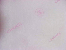 Usado, Lote (10) Autêntico Chanel Papel Tecido Branco Retangular Logotipo Rosa Usado comprar usado  Enviando para Brazil