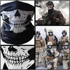 Balaclava Ghost Bandana Caveira Bicicleta Rosto Motocicleta Airsoft Máscara Paintball Esqui, usado comprar usado  Enviando para Brazil