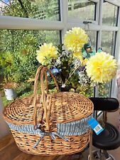 Wicker picnic shopping for sale  BURNLEY