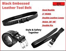 Leather kilt belt for sale  BIRMINGHAM