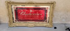 Large budweiser mirrored for sale  Lakeside