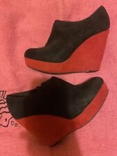 Ankle boots wedge for sale  STAFFORD