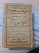 Grammatica enciclopedia italia usato  Bari