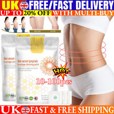100pcs Bee Venom Lymphatic Drainage and Slimming Patch for Women & Men Body Slim for sale  Shipping to South Africa