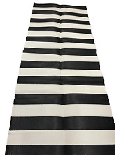 Usado, Tapete externo reversível preto e branco 8' x 10' comprar usado  Enviando para Brazil
