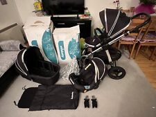 Infababy ULTIMO 3-Wheel 3in1 Travel System Pram Buggy Car Seat Iso Fix Used, used for sale  Shipping to South Africa